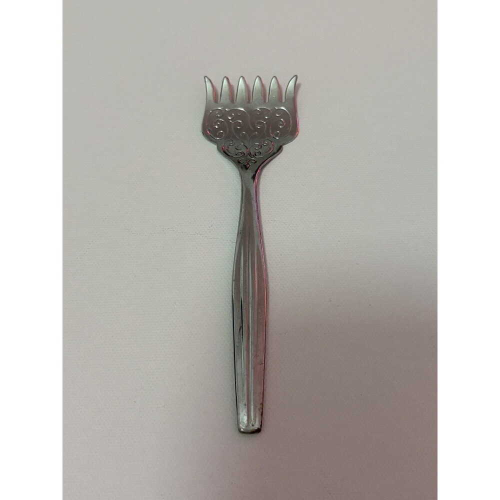 Relish Dish Cheese Olive Sheffield England Chromium Plated fork Original Box Vtg